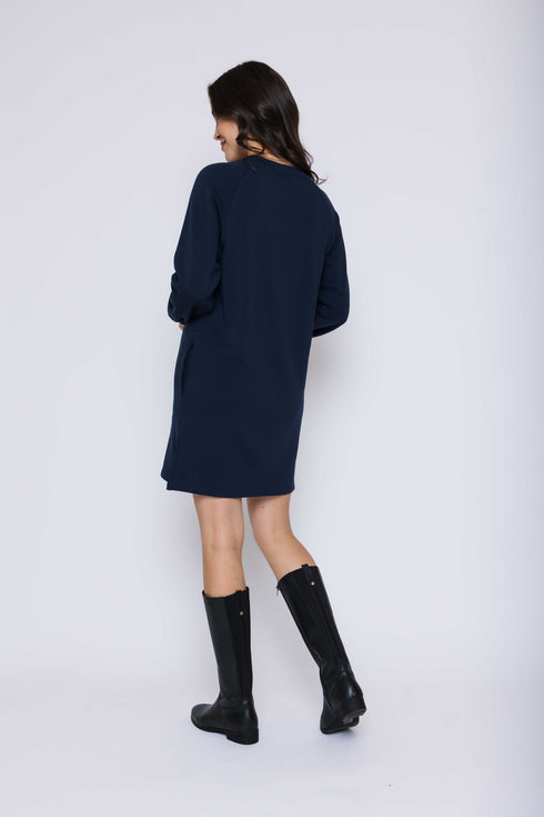 Nadia-Luxe Fleece Dress